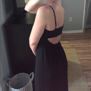Express open back maxi